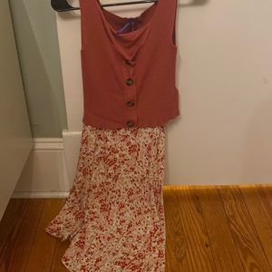 Seraphine maternity to nursing dress